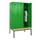 locker met bank,HxBxD 2120x1200x815mm,3vak,vak B 400mm,draaigrendel