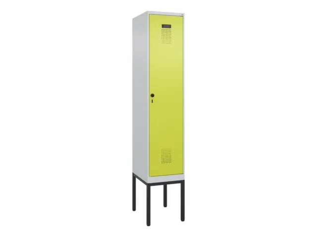 locker voor scheiding van kleding,HxBxD 2120x400x500mm,1vak