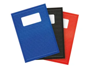 Schrift Qbasic A4 lijn 80blz 70gr assorti - 1