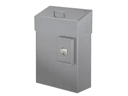 Hygiënebak 10 Liter Rvs Met Zakjeshouder