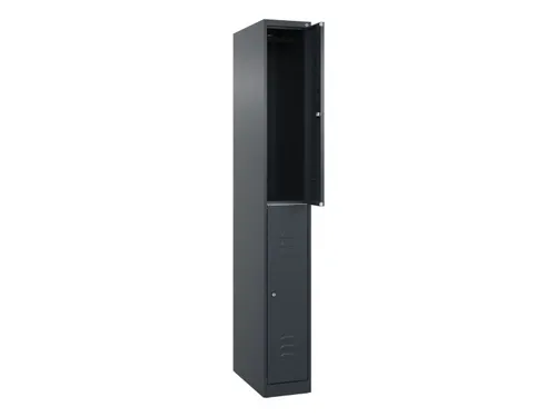 dubbeldekse locker,HxBxD 1850x250x500mm,1x2vak.,vak B 250mm