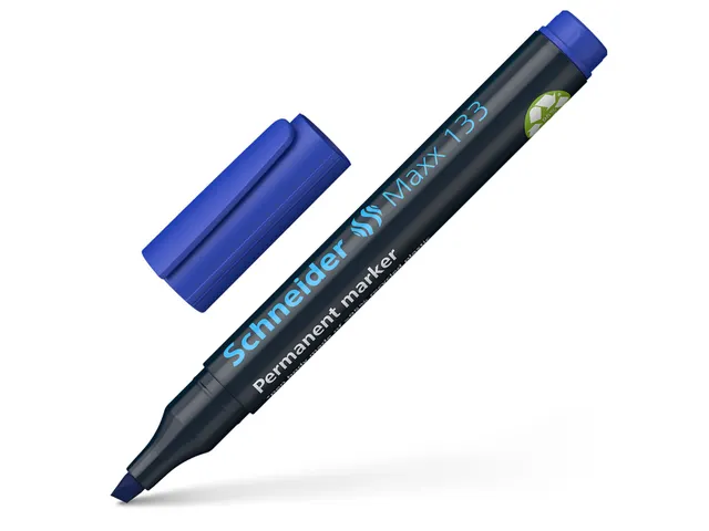Marqueur permanent Schneider Maxx 133 biseauté 1-4mm bleu