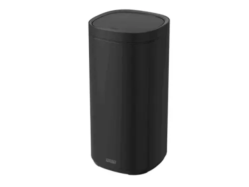 Afvalbak Desq 6130.09 Touch 30 liter RVS zwart