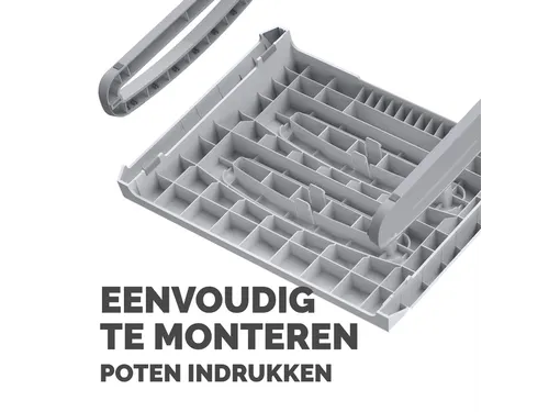 Voetensteun Fellowes Breyta wit