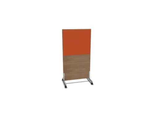 scheidingswand,HxB 1545x800mm,NT-cherry,BN3012-oranje
