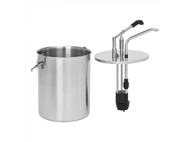 Sauzendispenser rond rvs 10 Liter