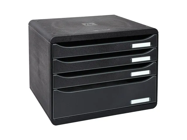 Ladenbox Big-box Plus Horizon Maxi 4 Laden Zwart