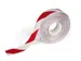 tape,rood/wit,band LxB 18,3mx50mm,met antislip-eigenschappen