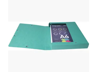 Elastobox Exacompta A4 40mm 600gr assorti karton - 2