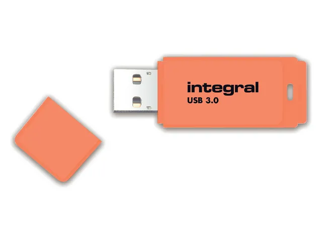 USB stick 2.0 Integral Neon USB-A 32GB oranje