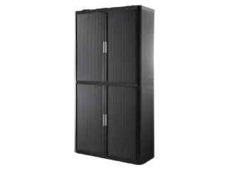 Roldeurkast HxBxD 2040x1100x415mm 4 Oh Antraciet - 1