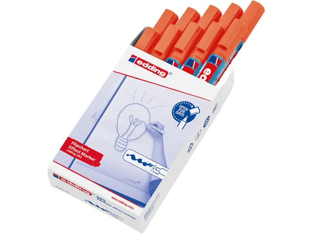 Edding 385 Flipchart effect marker Oranje