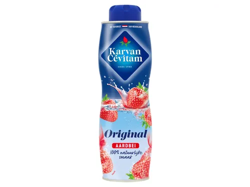 Siroop Karvan Cevitam aardbei 600ml
