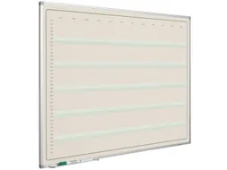 Jaarplanner Elegance Duits softline profiel 8mm 90x120cm aluframe