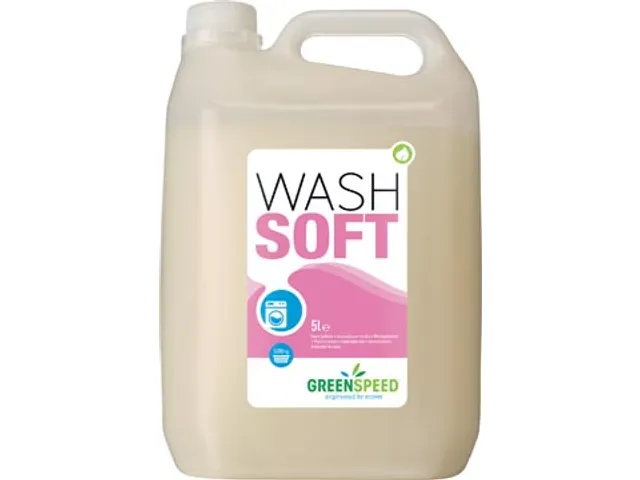 Greenspeed Wasverzachter Wash Soft, 166 Wasbeurten, Flacon Van 5 Liter