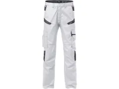 Fristads 2552 STFP broek voor P/COT, wit/grijs, maat C50, per stuk
