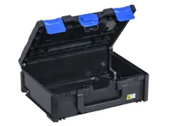 Assortimentskoffer,HxBxD 145x396x296mm,ABS,koffer zwart