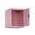 opzetkast,v. locker,1vak.,vak B 400mm,HxBxD 500x400x500mm,cilinderslot