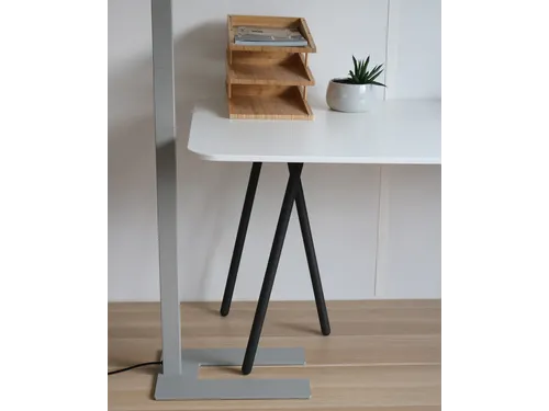 Vloerlamp Unilux Stratus led grijs