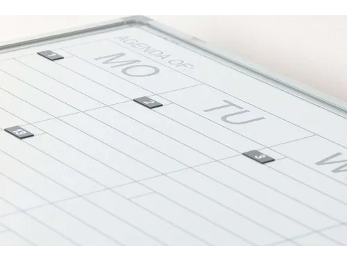 Weeknummers voor weekplanner 60x120cm, 52 stuks