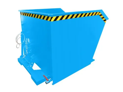 Kiepbak voor spaanders,HxLxB 780x1640x1280mm,1m³,draagverm. 1500kg