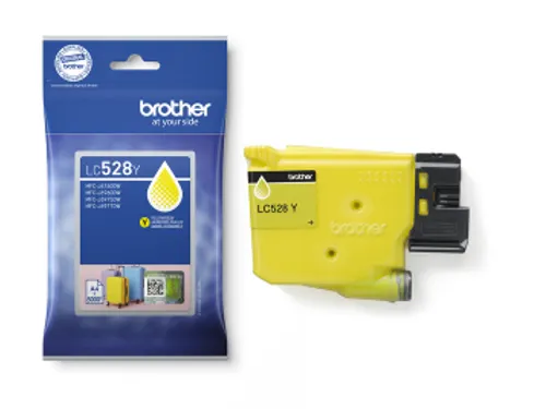 Inktcartridge Brother LC-528Y geel 5.000 pagina's