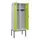 locker voor scheiding van kleding,HxBxD 2120x800x500mm,2vak