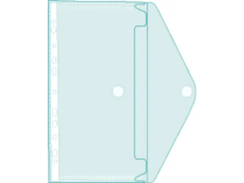 Geperforeerde Tas PP klittenband PP A4 Assorti
