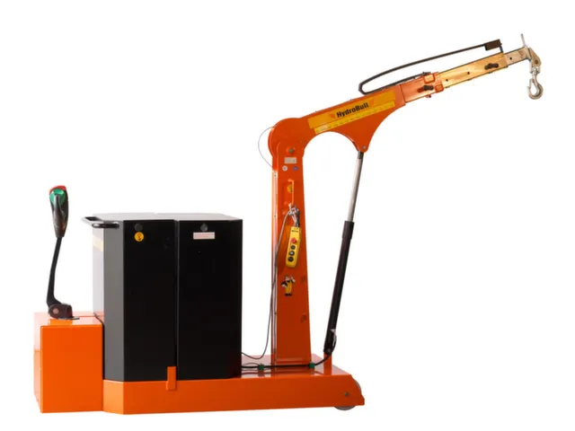 contragewichtskraan,draagverm. 1000kg,hef H 3750mm,13-niveaus-draagarm