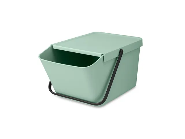 Poubelle empilable Sort & Go 20L Vert Jade