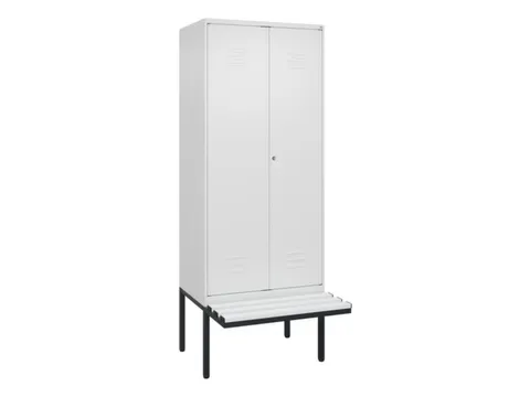 locker voor scheiding van kleding,HxBxD 2120x800x815mm,2vak