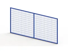 gaasachterwand,v. palletstelling,HxB 500x2700mm,v. traversen L 2700mm