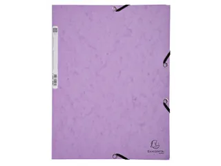 Elastomap Exacompta Aquarel A4 3 kleppen 400gr glanskarton assorti - 6