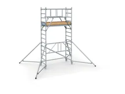 klapsteiger,platform H 2,55m,BxD 1800x600mm,steiger H 3,65m