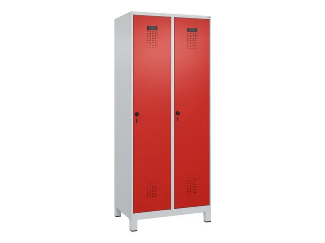 locker voor scheiding van kleding,HxBxD 1950x800x500mm,2vak
