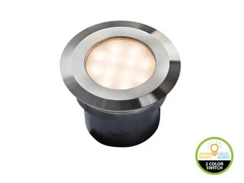 Garden Lights - Gavia - Inbouwspot - 12V - 85-90LM - 2W - 3000-6000K