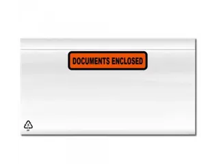 Paklijstenvelop Zelfklevend Documents enclosed C6 165x122mm 1000 Stuks - 4