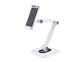 Verstelbare Tablet Houder voor Bureau wit - 1