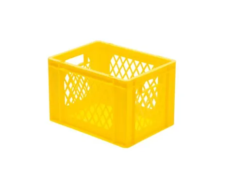 Euronorm-Stapelbak 24l H X L X B 270x400x300mm Geel