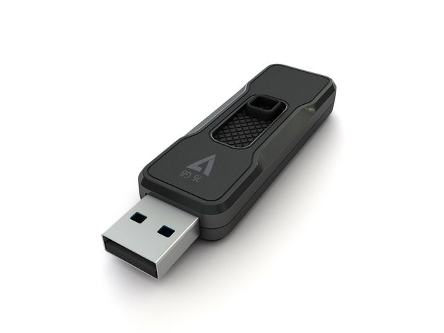 USB-Stick 16GB USB 2.0 Zwart | USB-StickShop.nl