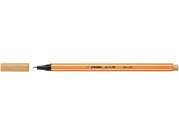 Fineliner STABILO point 88/88 fijn licht oker