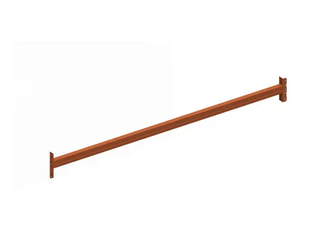 Lengtetraversen,v. palletstelling,L 2700mm,veldlast 6010kg