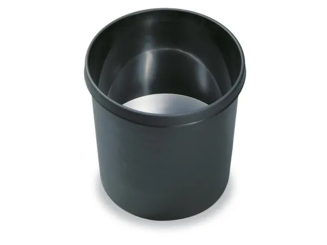 Prullenmand Moeilijk Ontvlambaar 18 Liter 310X300Mm Zwart Kunststof