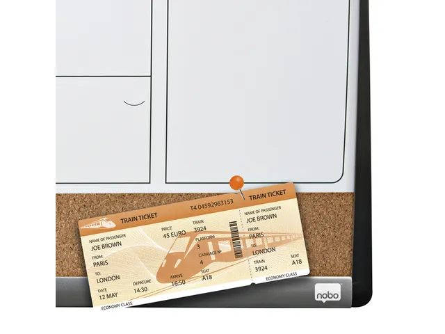 Nobo magnetisch combibord met maandplanner 58.5x43cm