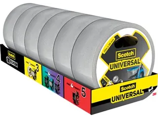 ducttape Universal, ft 48 mm x 25 m, zilver - 7