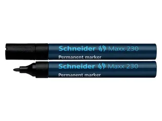 Viltstift Schneider Maxx 230 rond zwart 1-3mm - 1