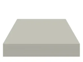 Fotokarton Kangaro 50x70cm 300gr donkergrijs pak 25 vel - 1