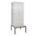 locker met bank,HxBxD 2120x800x815mm,2vak,vak B 400mm,draaigrendel