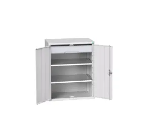 universele kast,HxBxD 1000x800x550mm,2xStalen bodem,1lade(n) - 1