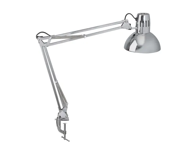 Bureaulamp MAUL Study met tafelklem chroom excl. LED lamp